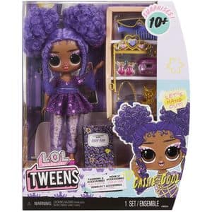Papusa LOL SURPRISE Tweens - Cassie Cool Fashionista MGA591672EUC, 3 ani+, mov-roz