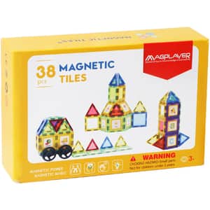 Joc constructie magnetic MAGPLAYER 3D MPL38, 3 ani+, 38 piese