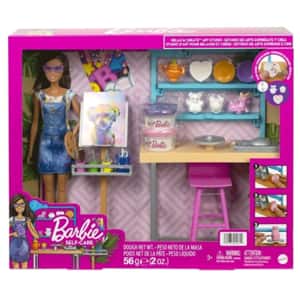 Set BARBIE Cariere - Set Studio de arta MTHCM85O, 3 ani+, multicolor 