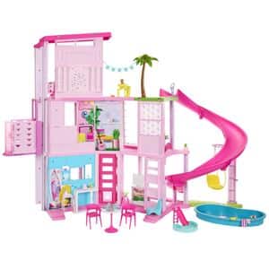 Set BARBIE Dream House - Casa de vis MTHMX10, 3 ani+, multicolor