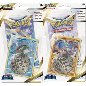 Set cartonase POKEMON TCG - Silver Tempest Checklane Booster PCI85097, 6 ani+, multicolor
