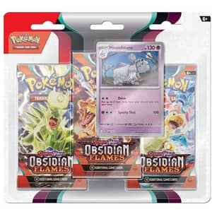 Joc de societate POKEMON TCG SV03 - 3 Blister Booster PCI85378, 7 ani+, 1 jucator
