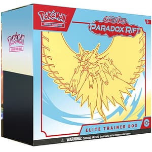 Set cartonase POKEMON TCG SV04 - Elite Trainer Box PCI85416, 6 ani+, 2 jucatori
