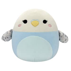 Jucarie de plus SQUISHMALLOWS Tycho SQ2396O, 3 ani+, bleu-alb