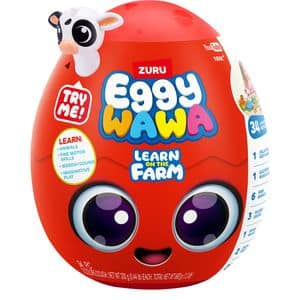 Jucarie de plus EGGYWAWA Ferma animalelor ZR15102O, 3 ani+, multicolor