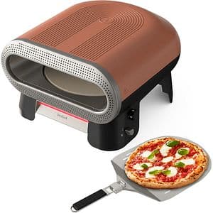 Cuptor electric TEFAL Pizza Pronto JM600TE0, 2600W, maro-argintiu