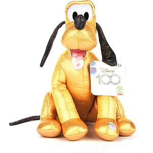 Jucarie de plus DISNEY Colectia 100 - Pluto D10094001FO, 12 luni+, auriu-negru