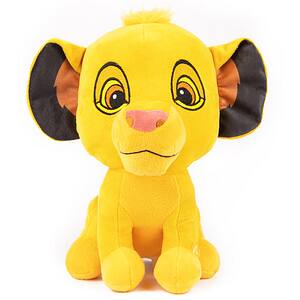 Jucarie de plus DISNEY Regele Leu - Simba DCL94205FO, 2 ani+, galben-negru