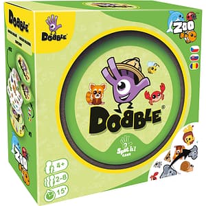 Joc de societate ASMODEE Dobble Zoo New Version DOAN07RO, 4 ani+, 2-8 jucatori