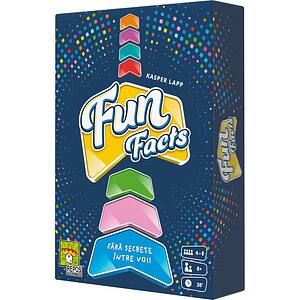Joc de societate ASMODEE Fun Facts FFRO01, 9 ani+, 4-8 jucatori