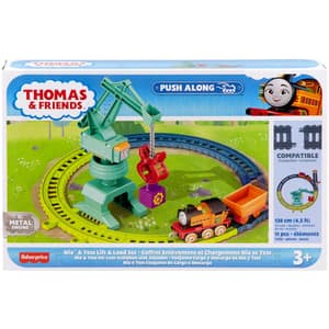 Set locomotiva THOMAS Push Along - Nia HHV80, 3 ani+, multicolor