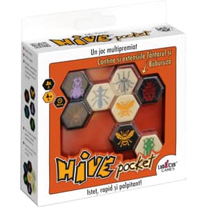 Joc de societate G42 GAMES Hive Pocket HIVE233, 8 ani+, 2 jucatori