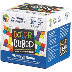 Joc strategie LEARNING RESOURCES Cubul culorilor LER9283, 5 ani+, 6 jucatori
