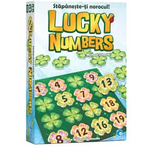 Joc de societate OXYGAME Lucky Numbers LIN0659, 8 ani+, 2-4 jucatori