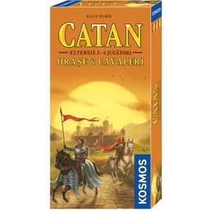 Joc de societate CATAN Orase si cavaleri OC56, 12 ani+, 5-6 jucatori