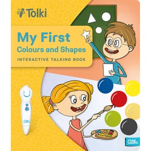 Carte interactiva RASPUNDEL ISTETEL My first colours and shapes RASP17308, 6 ani+, multicolor