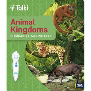 Carte interactiva RASPUNDEL ISTETEL Animal Kingdoms RASP17309, 6 ani+, multicolor