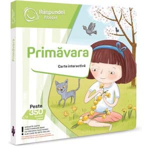 Carte interactiva RASPUNDEL ISTETEL Primavara RASP86396, 2 ani+, multicolor