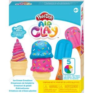 Set plastilina AIR CLAY Atelierul de inghetata 1100029419, 4 ani+, multicolor 