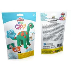 Set plastilina AIR CLAY Dinozauri 1100029422, 4 ani+, multicolor 
