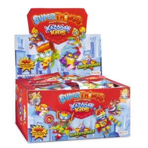 Set 60 figurine SUPERZINGS Guardians of Kazoom 1100029677, 3 ani+, multicolor