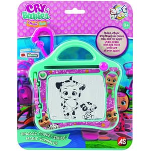 Jucarie educativa AS GAMES Tabla de scris Cry Babies Magic Scribbler 13040, 3 ani+, multicolor