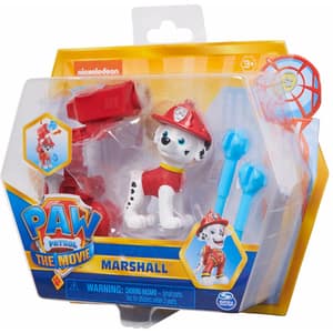 Figurina PAW PATROL Marshall 20130317, 3 ani+, alb-rosu