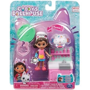 Set papusa GABBY'S DOLLHOUSE Bucataria 20133230, 3 ani+, multicolor