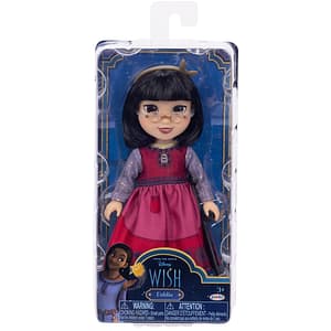 Papusa DISNEY WISH Dahlia 231444, 3 ani+, rosu-mov