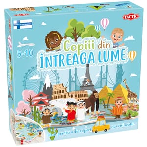 Joc educativ TACTIC Copiii din intreaga lume 59611, 5 ani+, 2-6 jucatori