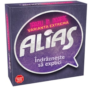 Joc de societate ALIAS Tarziu in noapte - varianta extrema 59615, 18 ani+, 2 jucatori