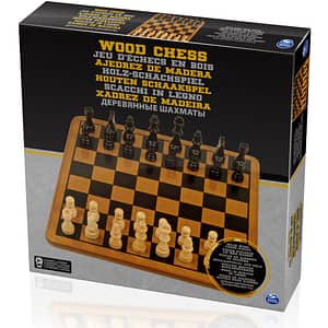Joc de societate SPINMASTER Sah Staunton 6033302, 6 ani+, 2 jucatori