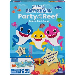Joc educativ SPINMASTER Baby Shark - Petrecere la recif 6059631, 3 ani+, 1 jucator