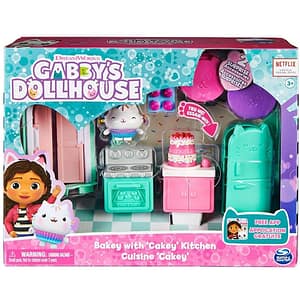 Set figurina GABBY'S DOLLHOUSE Casa de lux Cofetaria lui Cakey 60604782013, 3 ani+, multicolor