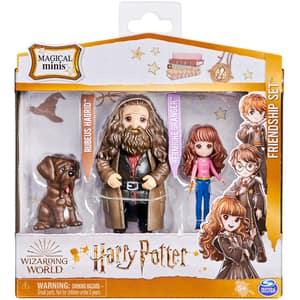 Set figurine SPINMASTER Harry Potter - Rubeus Hagrid si Hermione Granger, 5 ani+, multicolor