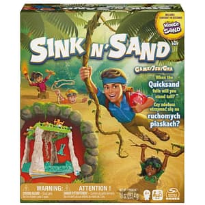 Set nisip kinetic SPINMASTER Joc de aventura 6065695, 4 ani+, multicolor