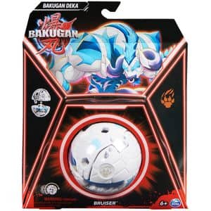 Figurina BAKUGAN Deka - Bruiser 606704720, 6 ani+, alb-albastru