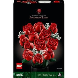LEGO Icons: Buchet de trandafiri 10328, 18 ani+, 822 piese