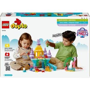 LEGO Duplo: Disney - Palatul subacvatic magic al lui Ariel 10435, 2 ani+, 116 piese