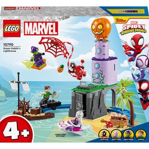 LEGO Marvel: Echipa lui Spidey la farul lui Green Goblin 10790, 4 ani+, 149 piese