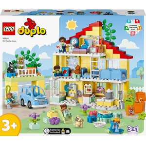 LEGO DUPLO: Casa de familie 3in1 10994, 3 ani+, 218 piese