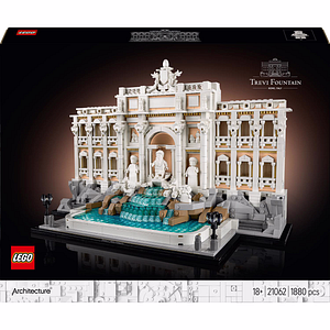 LEGO Architecture: Fantana Trevi 21062, 18 ani+, 1880 piese
