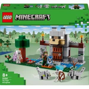 LEGO Minecraft: Fortareata lupilor 21261, 8 ani+, 312 piese
