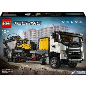LEGO Technic: Camionul FMX si excavatorul electric EC230 de la Volvo 42175, 10 ani+, 2274 piese