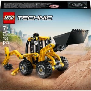 LEGO Technic: Buldoexcavator 42197, 7 ani+, 104 piese