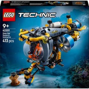 LEGO Technic: Submarin de cercetare la mare adancime 42201, 9 ani+, 413 piese