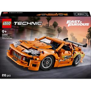 LEGO Technic:  Fast and Furious Toyota Supra MK4 42204, 8 ani+, 810 piese