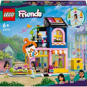 LEGO Friends: Magazin de moda vintage 42614, 6 ani+, 409 piese