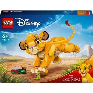 LEGO Disney Princess: Puiul Simba - Regele Leu 43243, 6 ani+, 222 piese