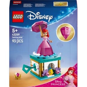 LEGO Disney Princess: Ariel facand piruete 43259, 5 ani+, 93 piese
